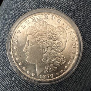 Classic Silver Coin with Historical Design